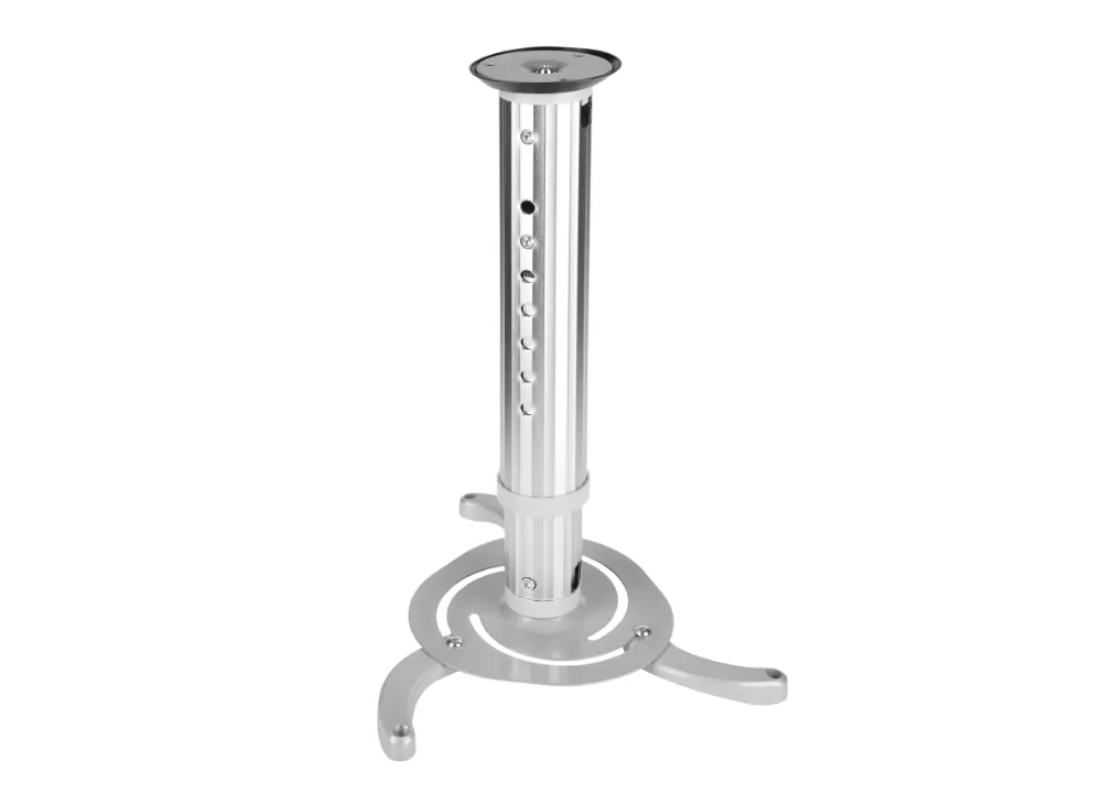 Uchwyt sufitowy do projektora multimedialnego Cabletech do 10kg - srebrny