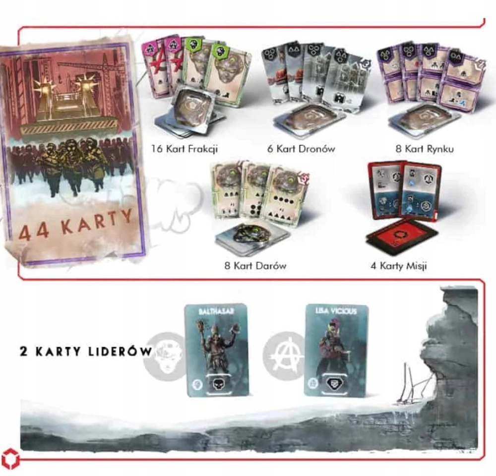 Gra DIVIDE ET IMPERA: WIARA I ANARCHIA dodatek - Czacha Games