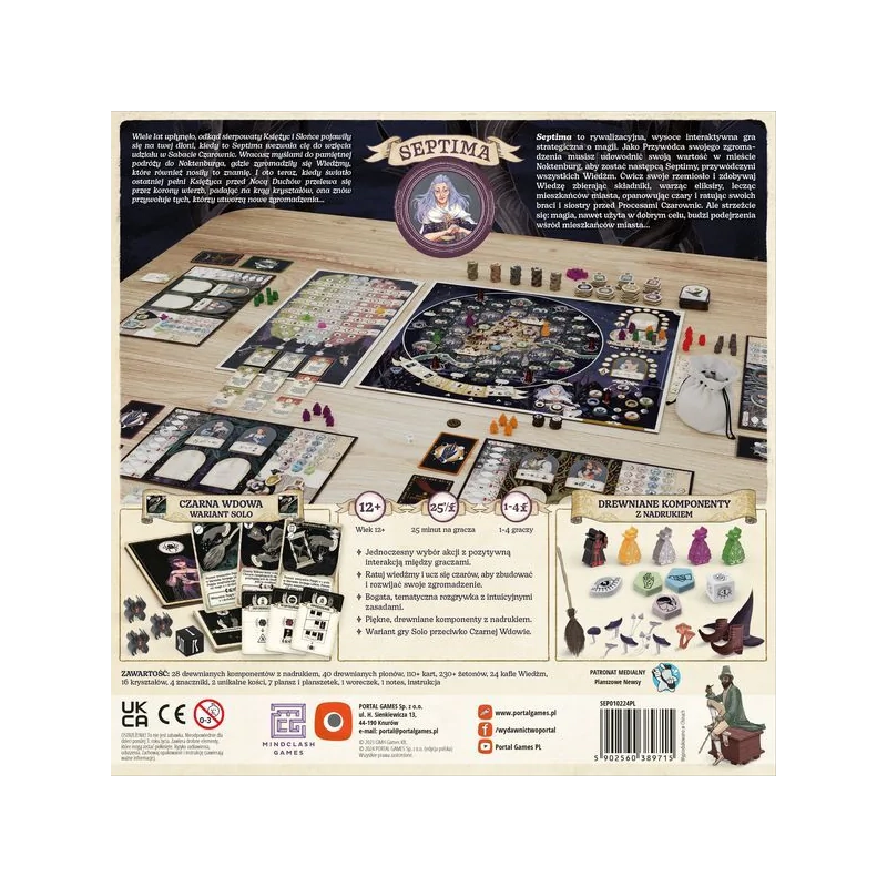 Gra SEPTIMA - podstawa Portal Games