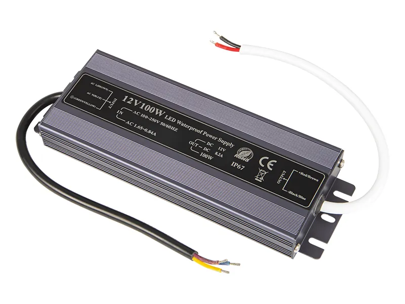 Zasilacz do systemów LED BLOW 12V 8,33A 100W IP67