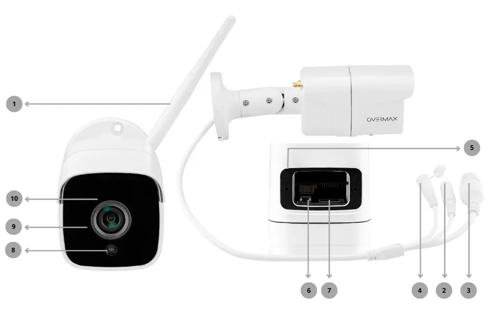 kamera ip wifi overmax opis