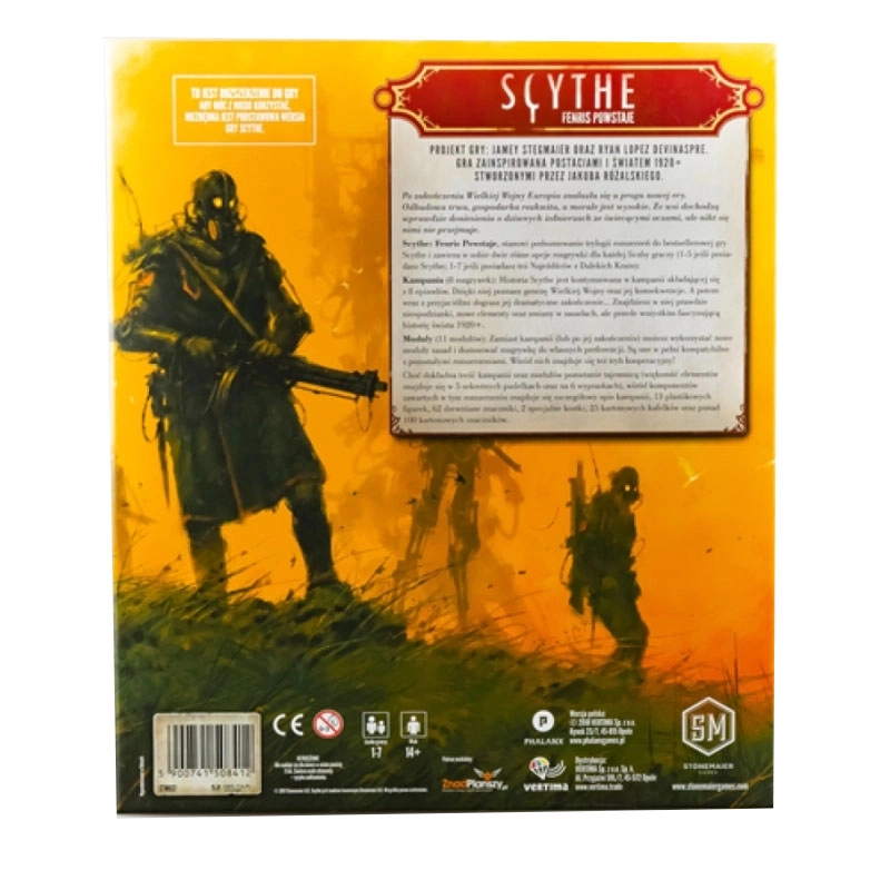 Gra SCYTHE: FENRIS POWSTAJE - dodatek Phalanx Games