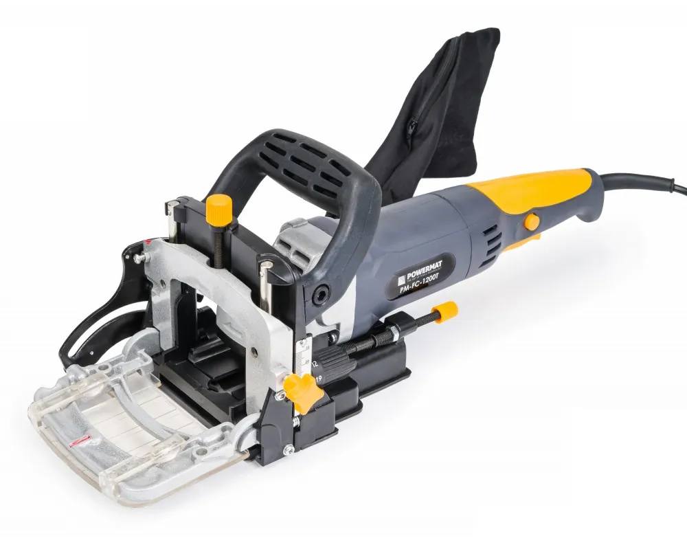 Lamelownica frezarka do drewna Powermat PM-FC-1200T + walizka