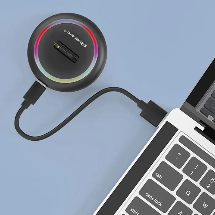 Stacja dokująca dysków Qoltec SSD M.2 NVMe SATA USB-C 2TB