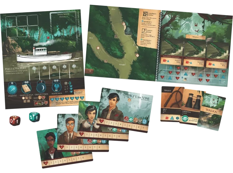 Gra planszowa UŚPIENI BOGOWIE: PIERWOTNY LĘK - dodatek- Lucky Duck Games