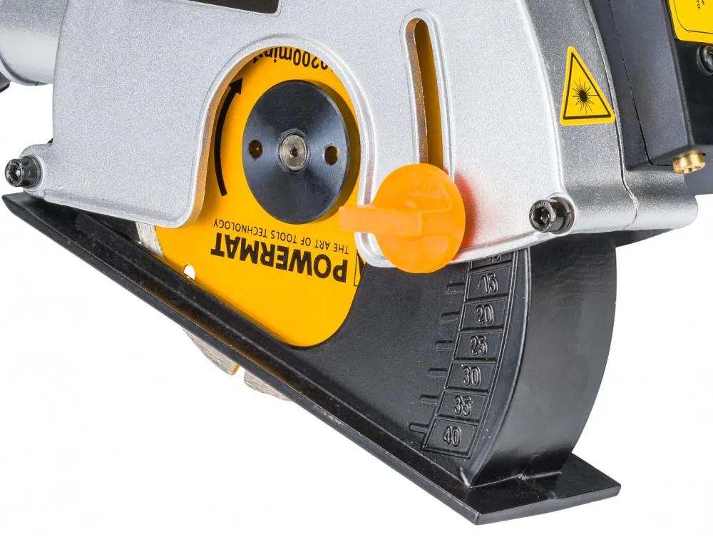 Bruzdownica elektryczna z laserem Powermat PM-BE-3000 + walizka