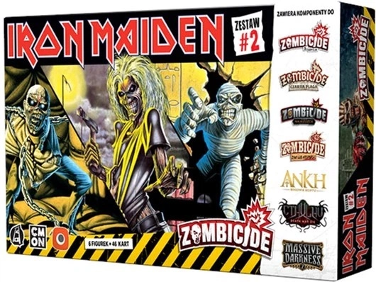 Dodatek do gry planszowej IRON MAIDEN PACK 2 - Portal Games