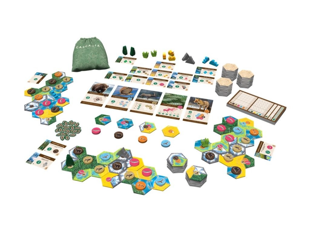 Gra KASKADIA: POMNIKI PRZYRODY - Lucky Duck Games