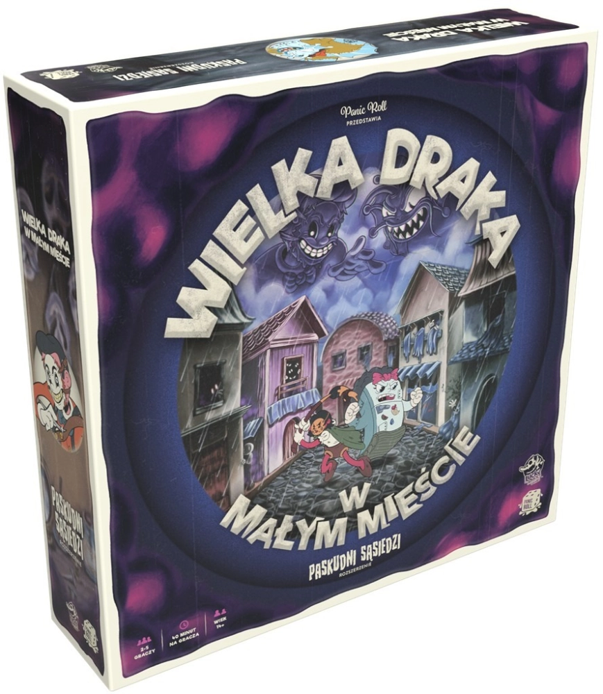 Gra WIELKA DRAKA W MAŁYM MIEŚCIE: PASKUDNI SĄSIEDZI- dodatek - Lucky Duck