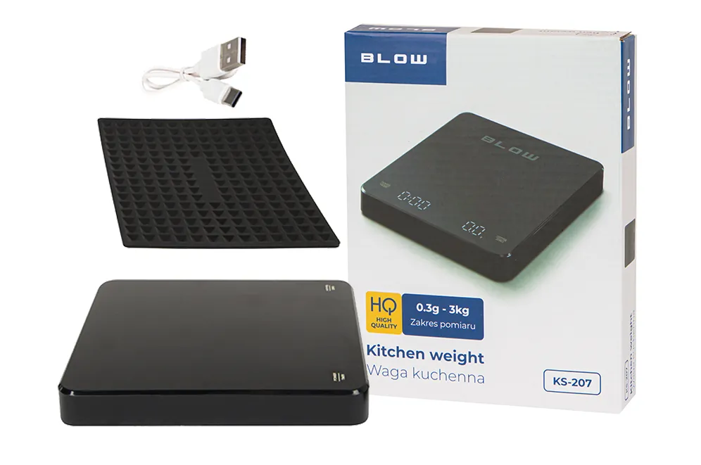 Elektroniczna waga kuchenna 3kg BLOW KS207 USB