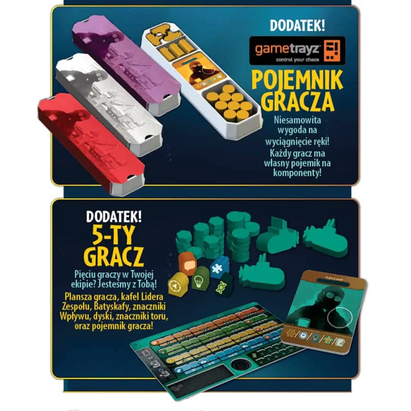 GRA ENDEAVOR DEEP SEA - podstawa - Czacha Games