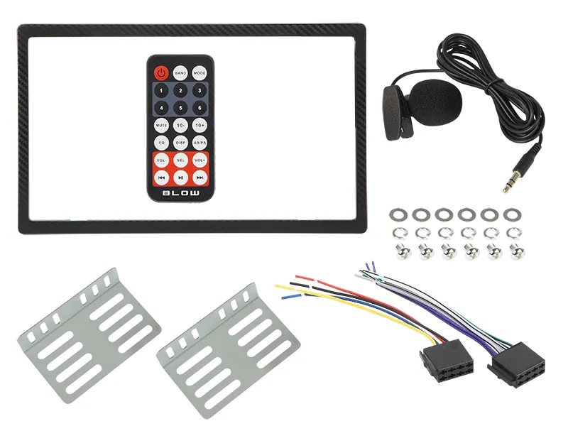 Radio samochodowe BLOW  AVH-9620 2DIN 4,5" Bluetooth FM USB AUX pilot mikrofon
