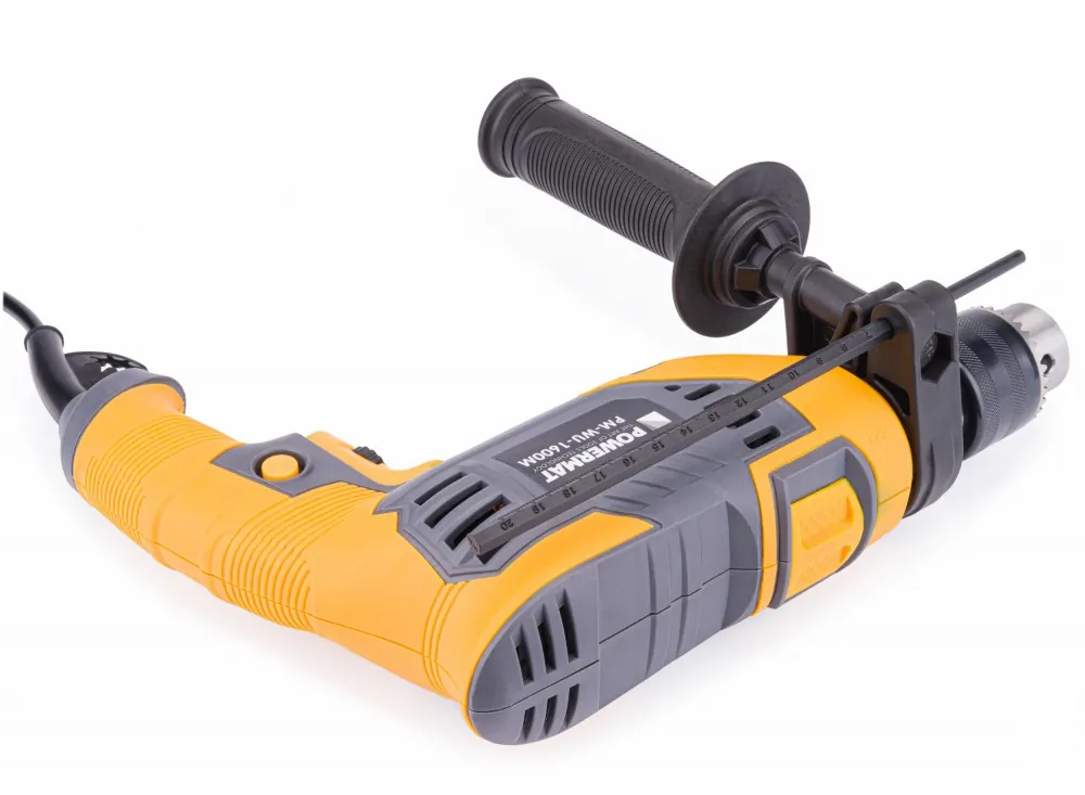 Wiertarka elektryczna udarowa 1600W Powermat PM-WU-1600M