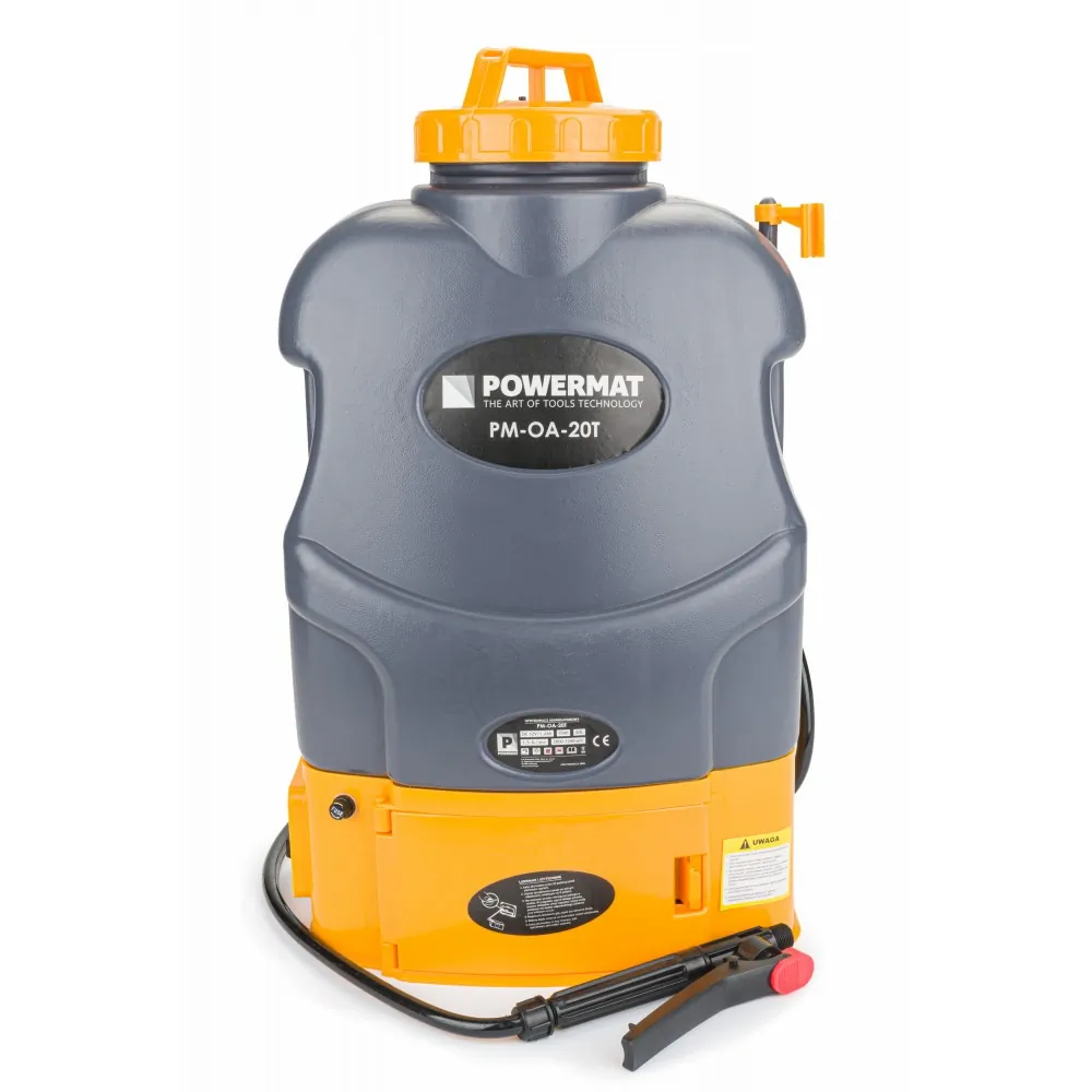 Opryskiwacz akumulatorowy 20L Powermat PM-OA-20T + zestaw dysz