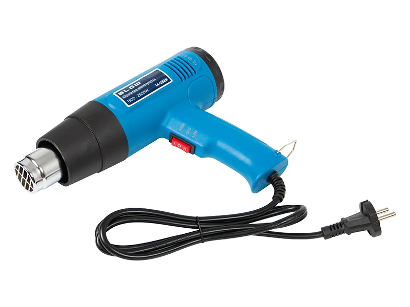Opalarka elektryczna BLOW 1500W/2500W 300 - 650°C + 4 końcówki
