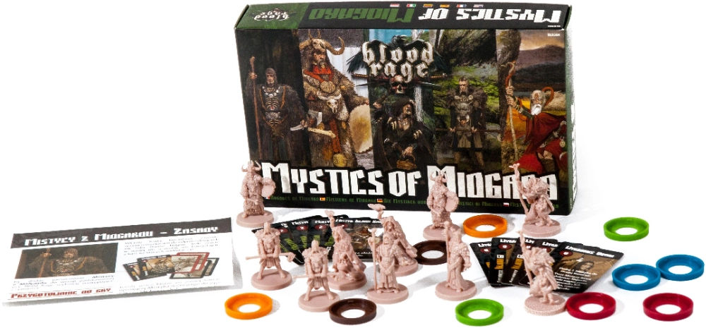 Gra planszowa BLOOD RAGE - MISTYCY Z MIDGARDU - dodatek Portal