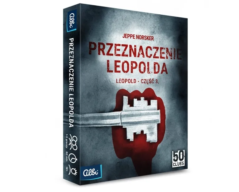 Gra karciana 50 CLUES CZ.3 PRZEZNACZENIE LEOPOLDA Albi