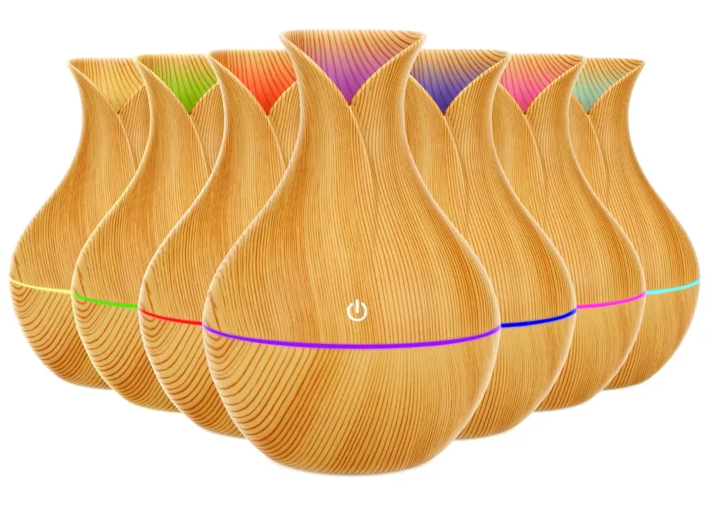 Ultradźwiękowy nawilżacz powietrza BLOW H-03 aromaterapia - jasne drewno