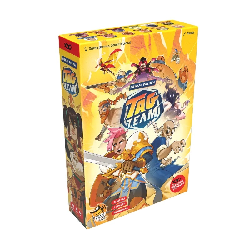 Gra planszowa TAG TEAM - podstawa - LUCKY DUCK GAMES