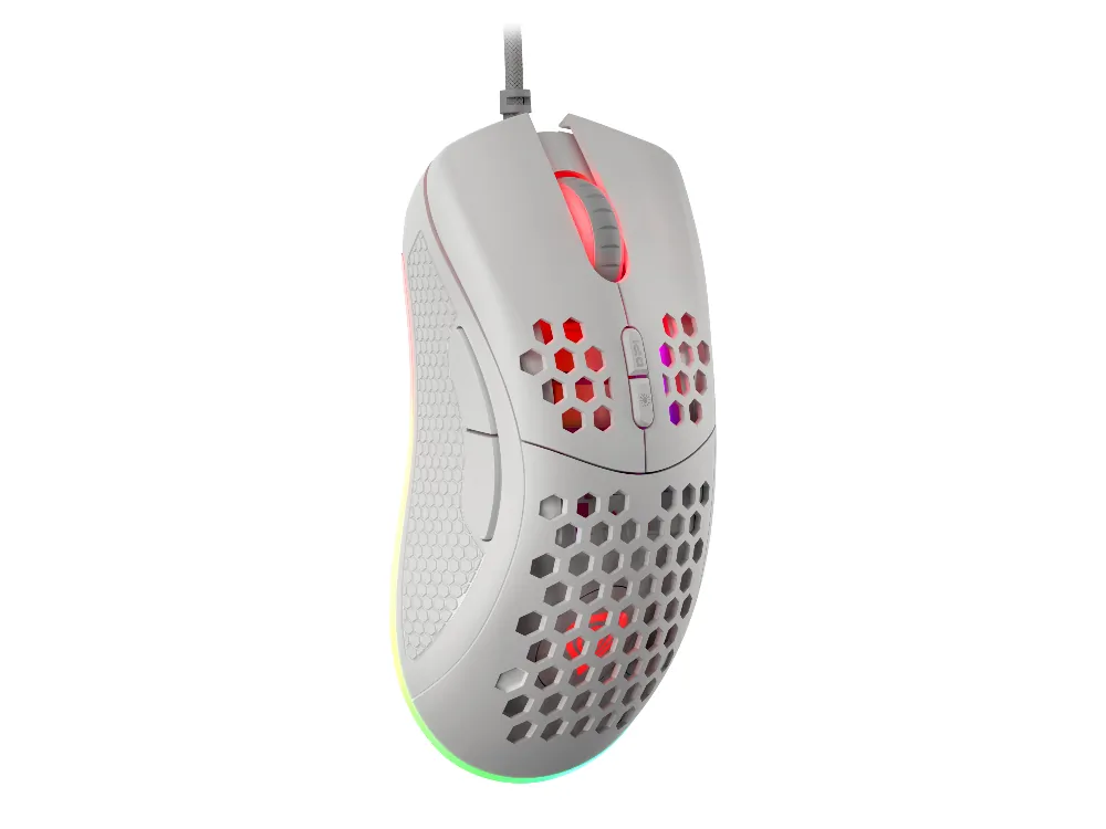 Mysz gamingowa podświetlana GENESIS KRYPTON 555  RGB dla graczy 8000DPI + oprogramowanie