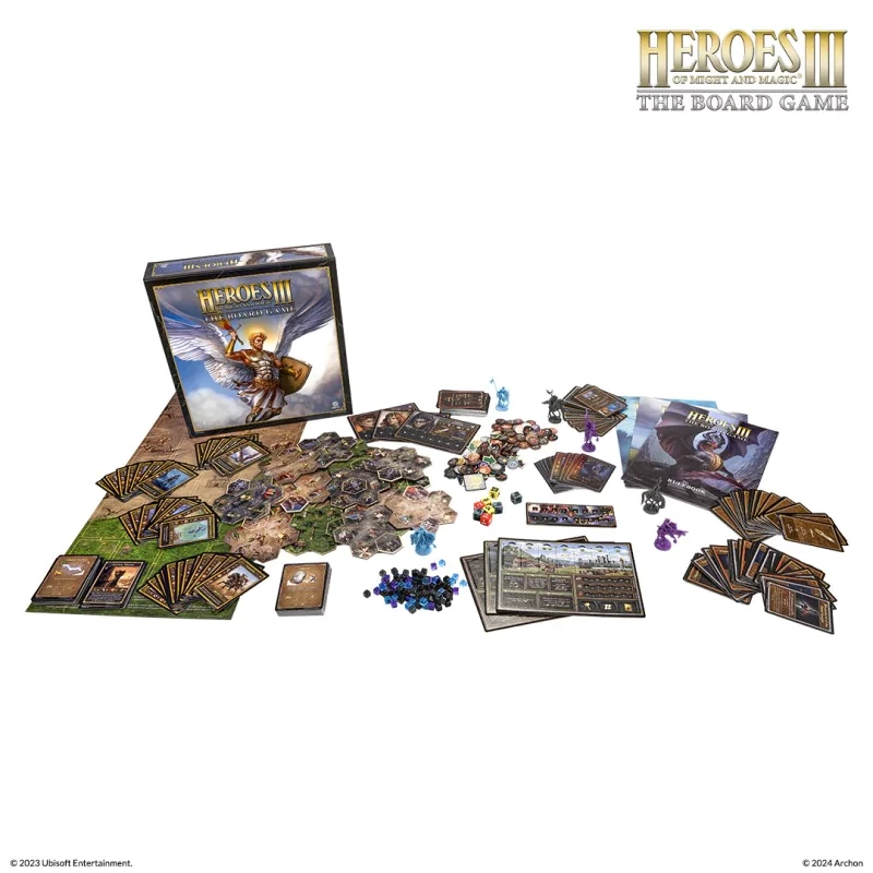 Gra HEROES OF MIGHT AND MAGIC III: Gra Planszowa podstawa (PL) - Archon