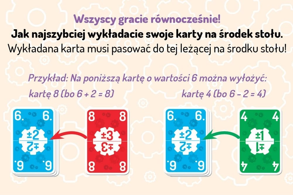 Gra karciana GRA LICZBOWA - Nasza Księgarnia