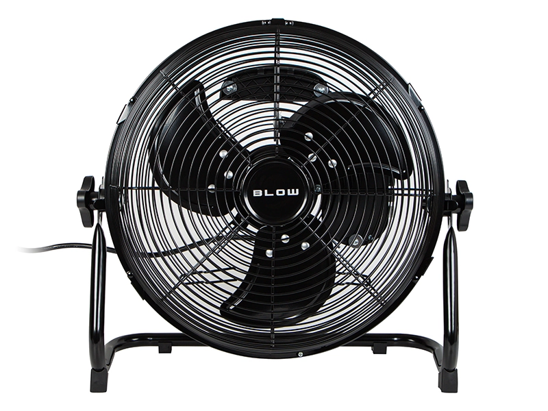 Cyrkulator wentylator podłogowy 12 cali 30 cm 70W - kolor czarny