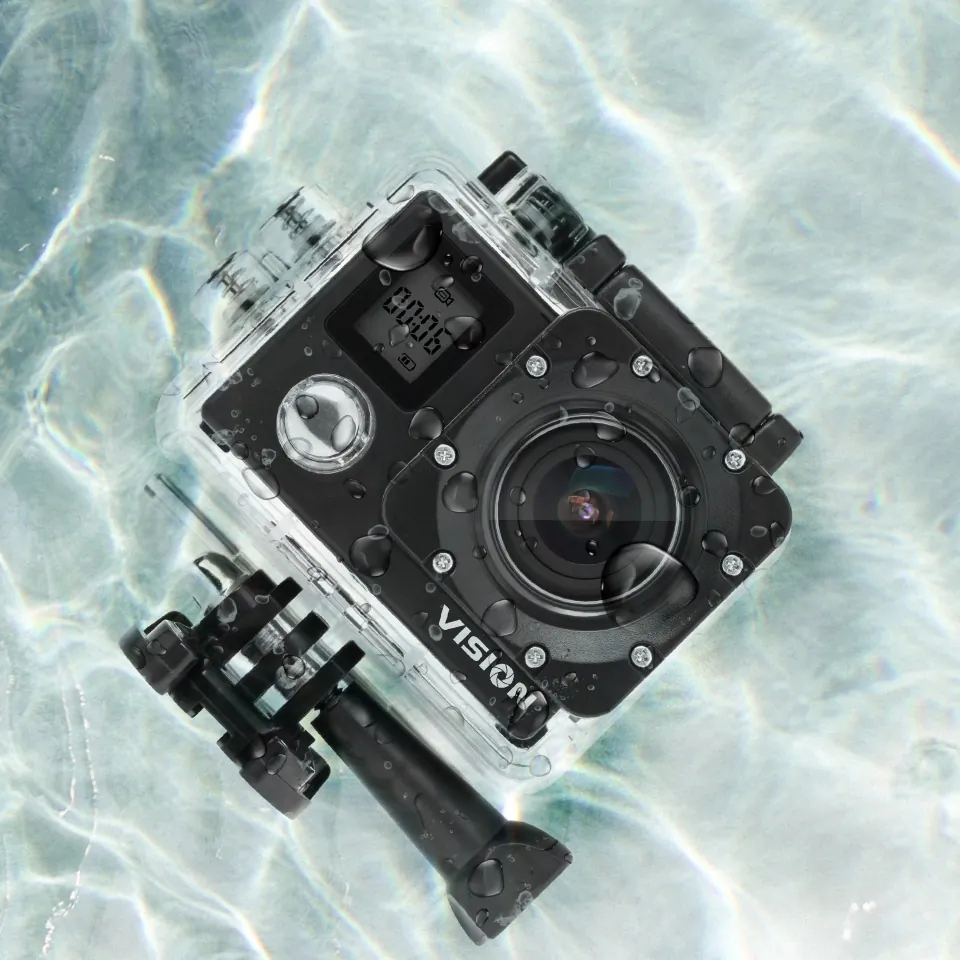 Kamera sportowa Kruger&Matz Vision L400 4K Wi-Fi + akcesoria