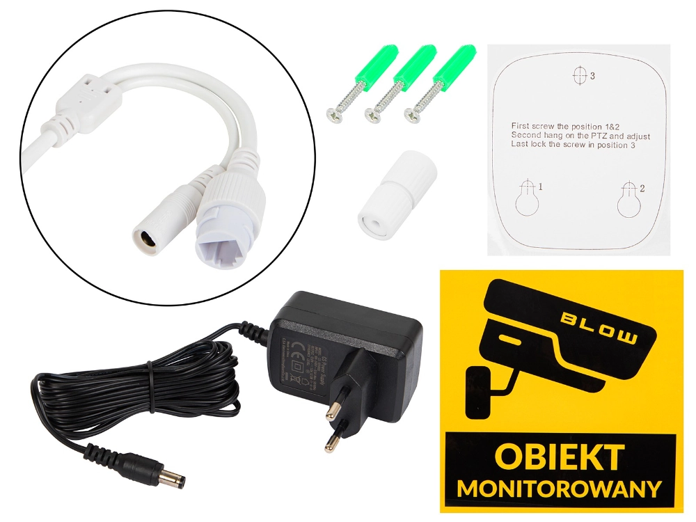 Kamera BLOW WiFi 8MP I-308 ICSEE Obrotowa PTZ