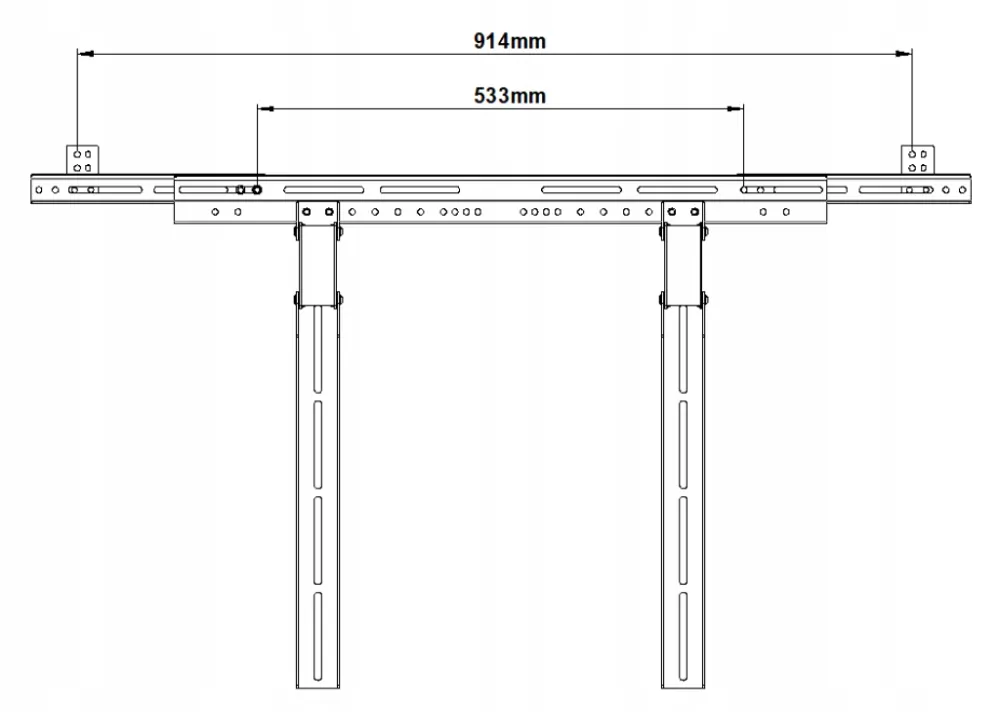 Adaptery do uchwytu ART G-03 na głośnik typu SOUNDBAR