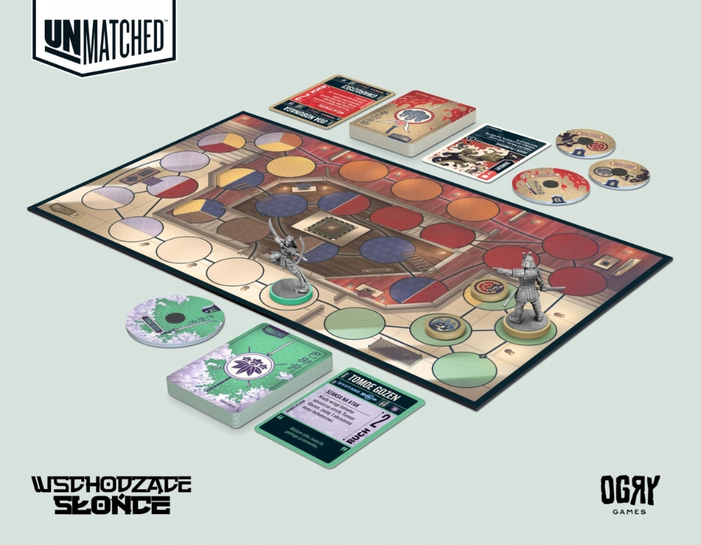 Gra UNMATCHED: WSCHODZĄCE SŁOŃCE - Ogry Games