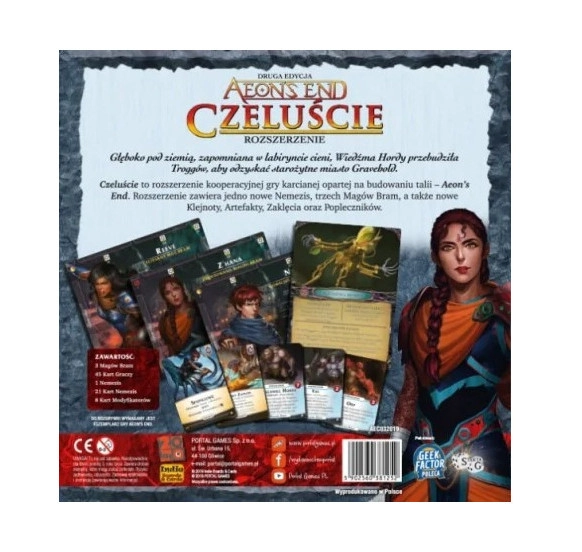 Gra karciana AEON's END: CZELUŚCIE- dodatek Portal
