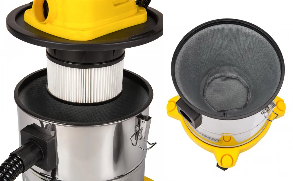  Odkurzacz do popiołu elektryczny separator kominkowy 3w1 Powermat PM-ESP-2000