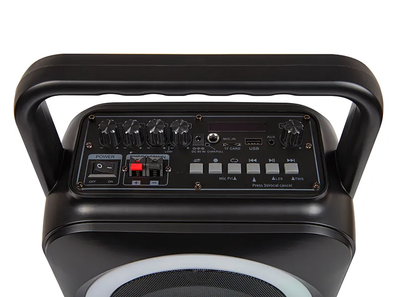 Głośnik bluetooth BLOW BT800 100W + mikrofon + pilot USB SD FM AUX