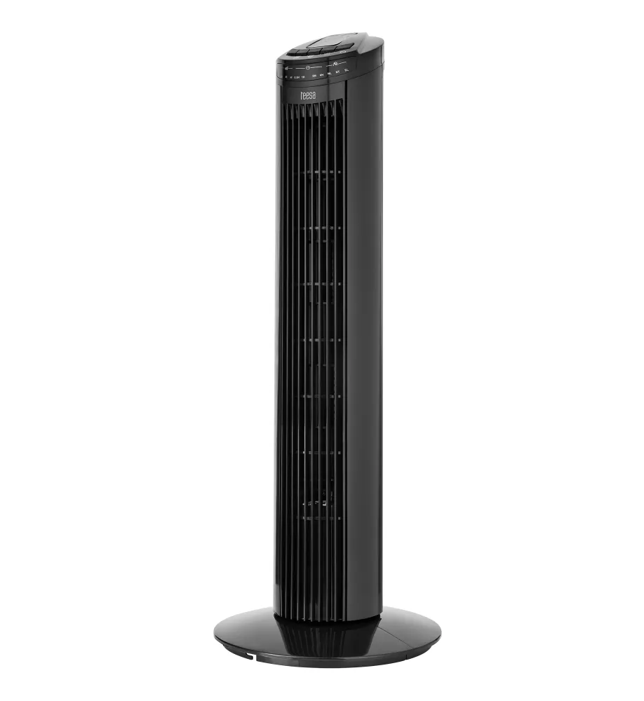 Wentylator kolumnowy 50W 74 cm z pilotem + saturator do wody + 10 naboi + 5 kostek lodu