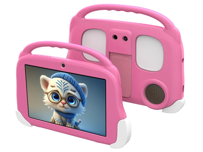 Tablet edukacyjny dla dzieci BLOW KidsTAB8 8'' 4G 4/64GB różowy + etui