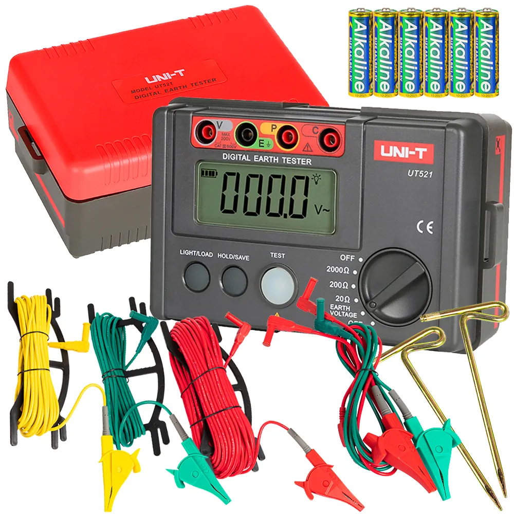 Miernik rezystancji uziemienia Uni-T UT521