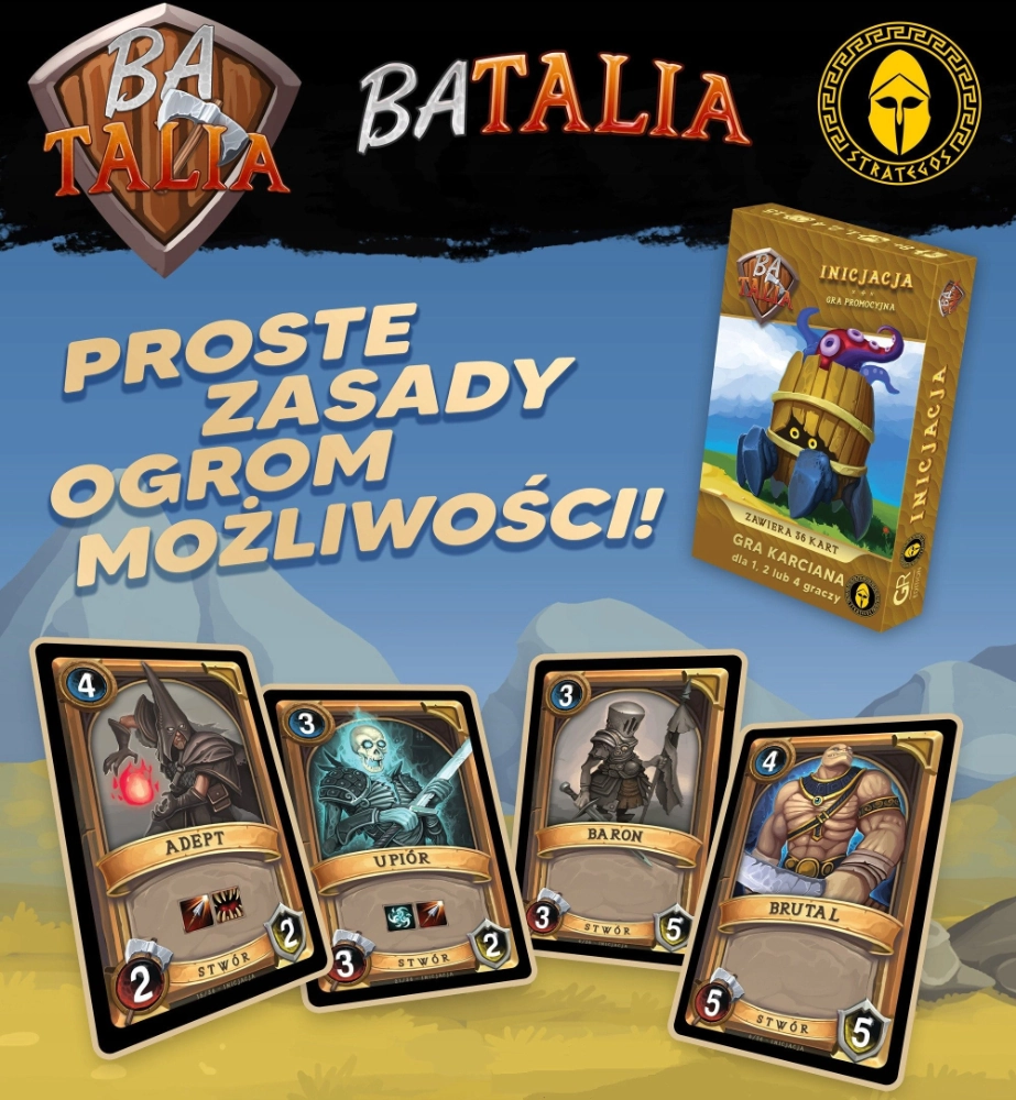 Gra BATALIA: POTOP + INICJACJA - Strategos