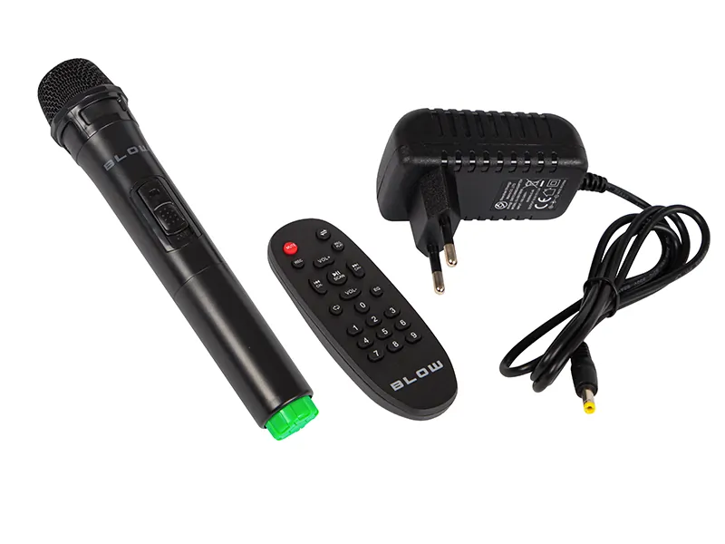 Głośnik bluetooth BLOW BT800 100W + mikrofon + pilot USB SD FM AUX