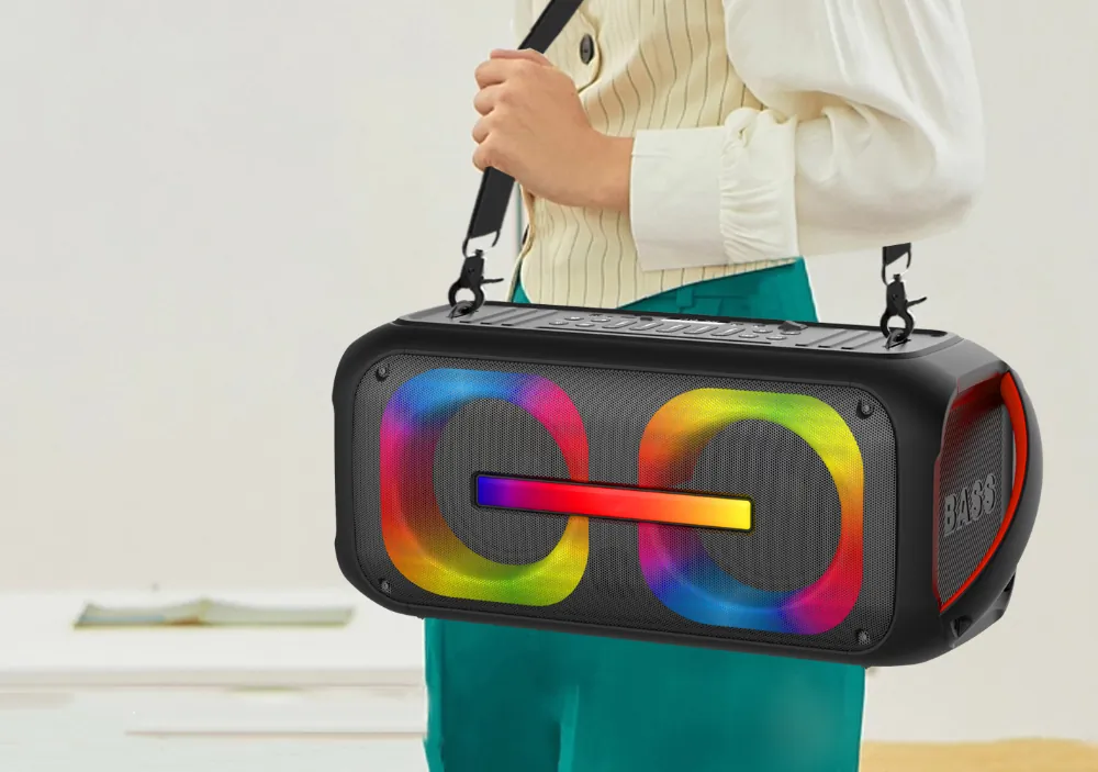 Głośnik przenośny Bluetooth Blow DJBOX + pilot + mikrofon