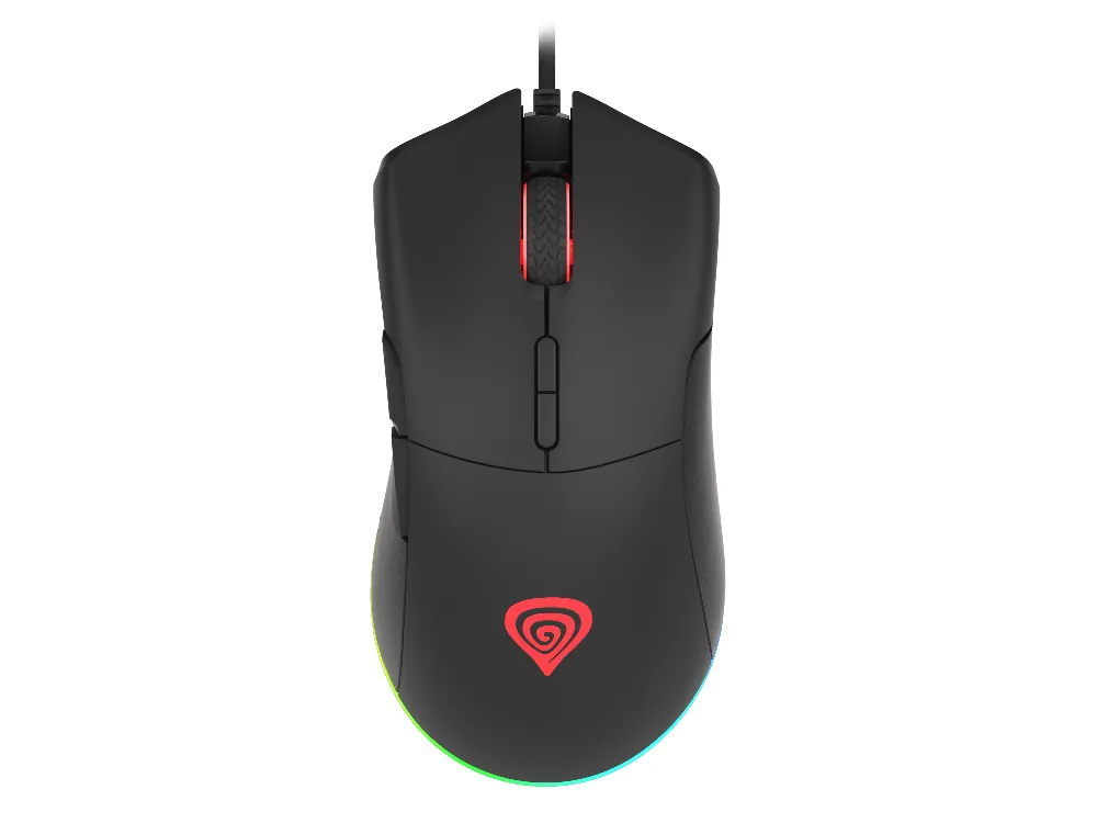 Mysz gamingowa podświetlana GENESIS KRYPTON 290 dla graczy 6400DPI + oprogramowanie