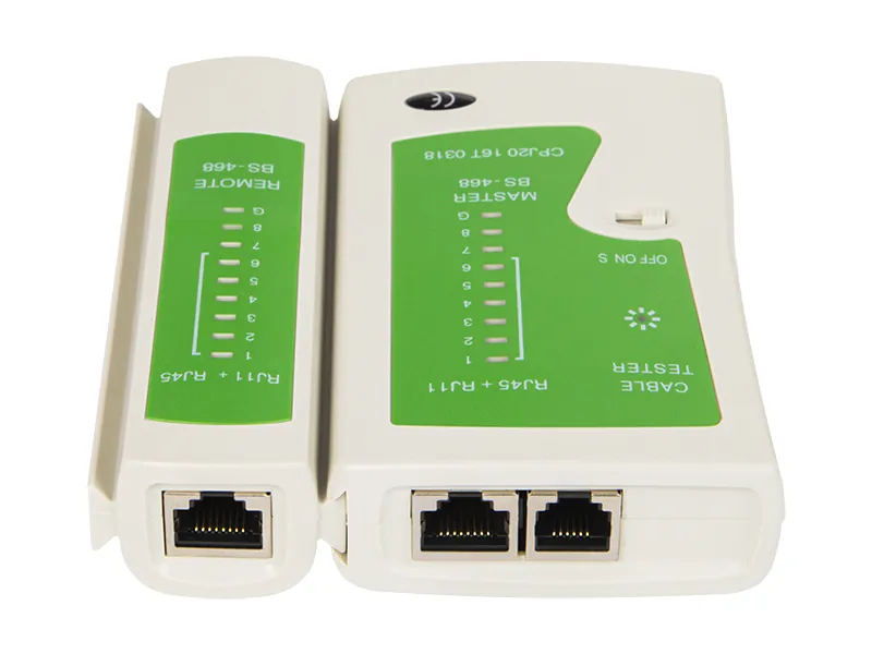 Zestaw kabel sieciowy LAN UTP KAT-5E 20m + zaciskarka + tester + 2x wtyk RJ45 