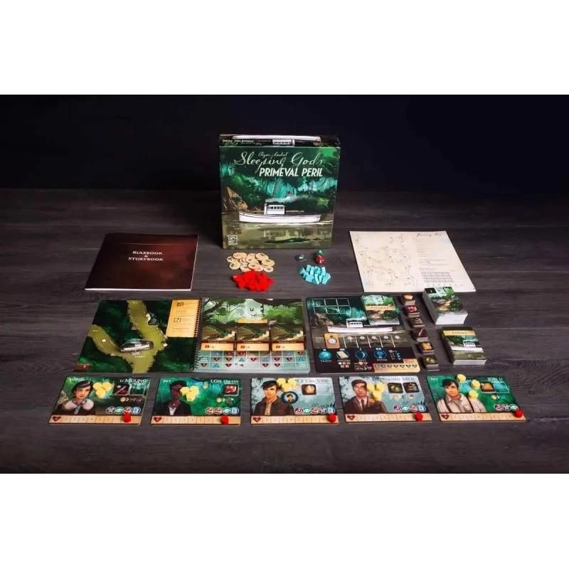 Gra planszowa UŚPIENI BOGOWIE: PIERWOTNY LĘK - dodatek- Lucky Duck Games
