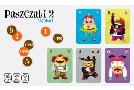 Gra karciana PASZCZAKI 2: AKROBACI - Nasza Księgarnia