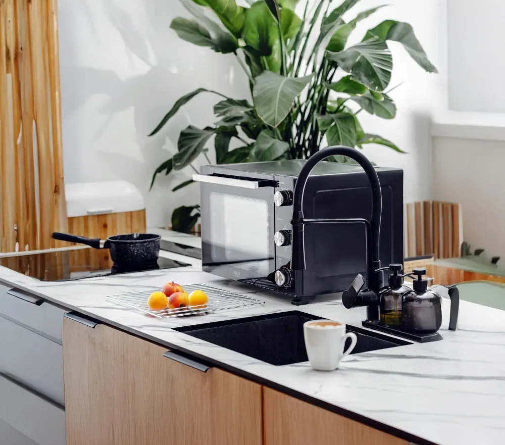 Piekarnik elektryczny 48L Adler AD 6026 + blacha do pieczenia + ruszt z uchwytem + rożen