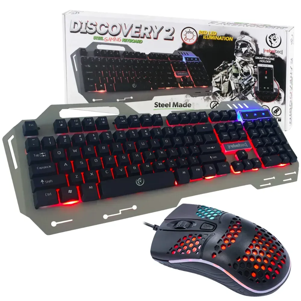 klawiatura rebeltec discovery 2 zestaw
