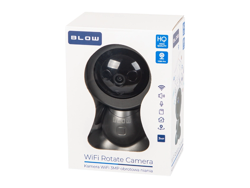 Kamera BLOW WiFi 3MP obrotowa niania