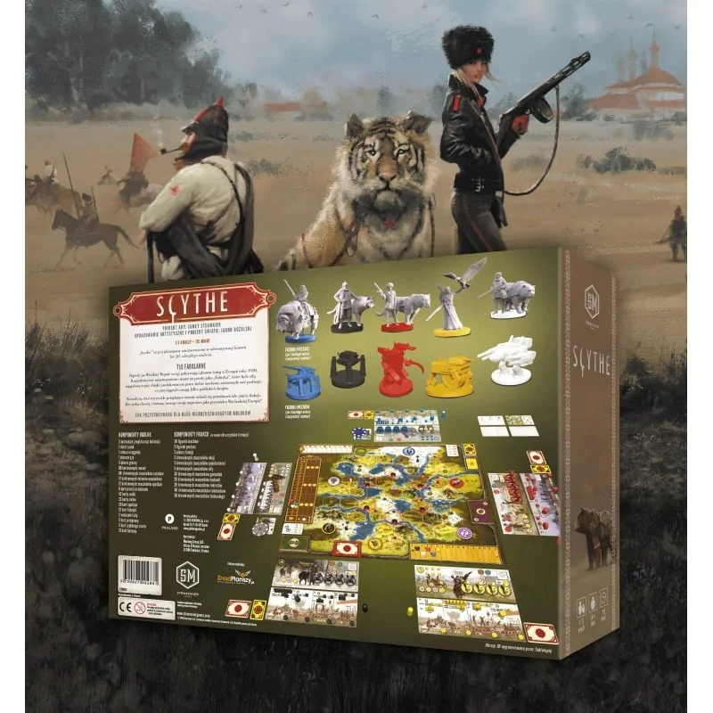 Gra planszowa SCYTHE - podstawa PHALANX GAMES