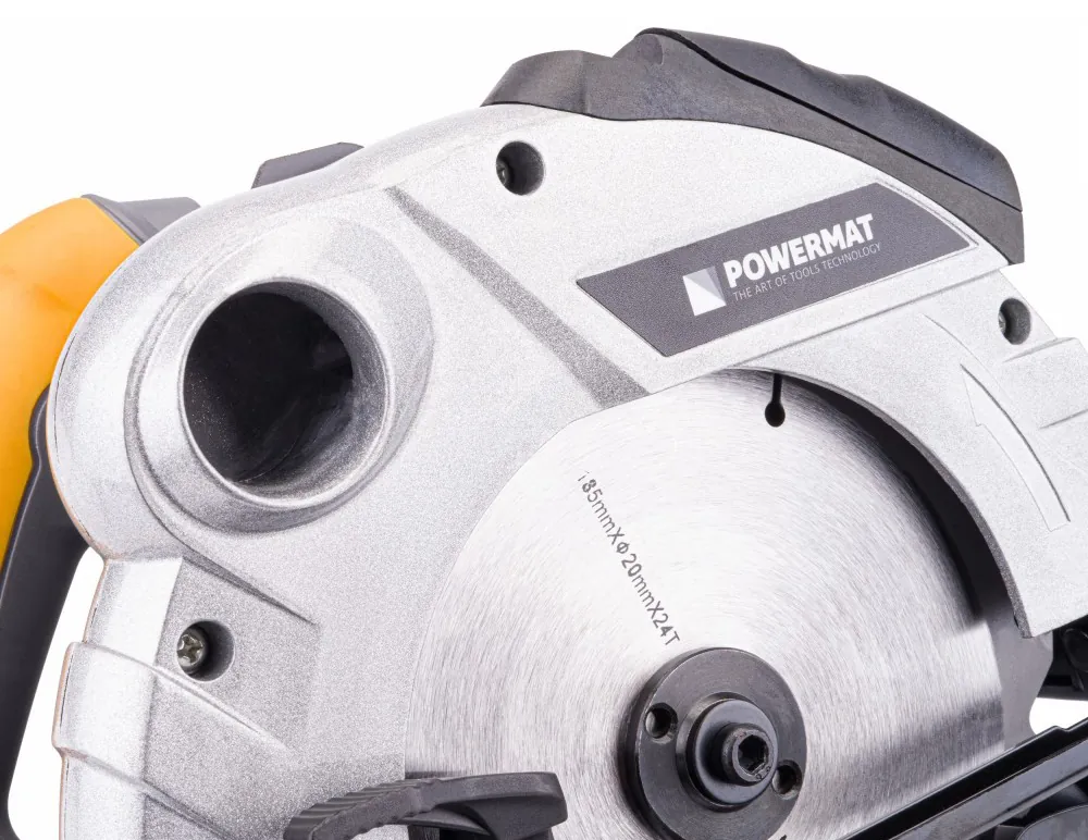 Pilarka ręczna tarczowa 185mm 2250W Powermat PM-RPT-2250M z laserem