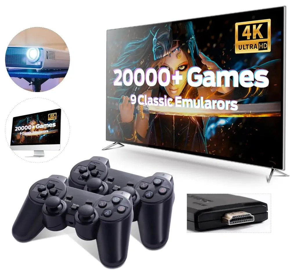 Gra telewizyjna konsola gamingowa do gier retro BLOW 2 pady + 20000 gier